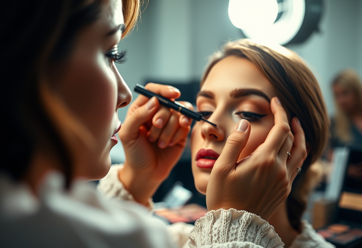 Gdzie nakładać rozświetlacz i bronzer?