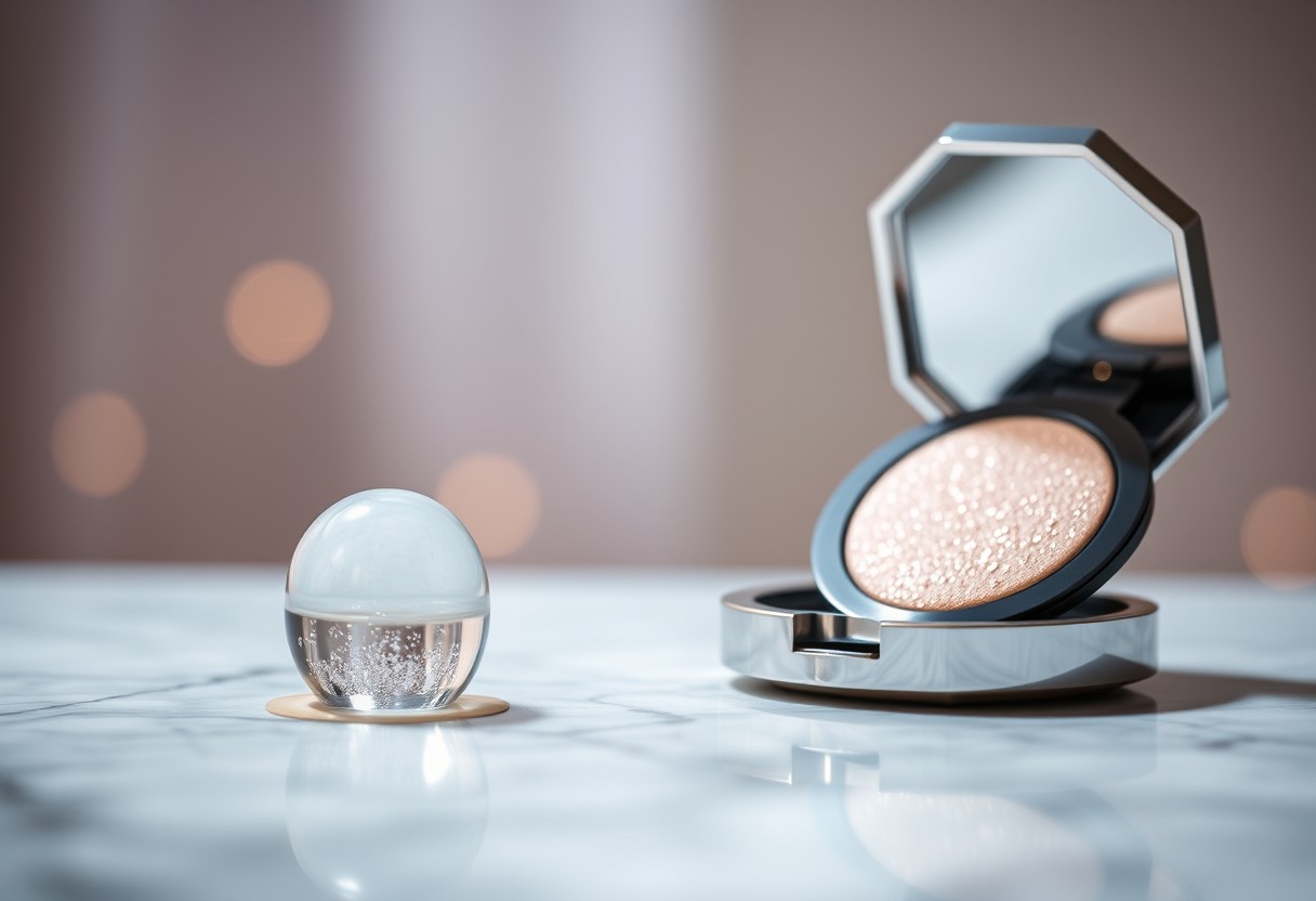 Rozświetlacz w płynie czy kamieniu?